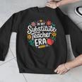 In My Substitute Teacher Era Men Graphic Sweatshirt, funny design
