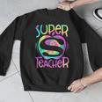 Super Teacher Back To School Apple Tie Dye First Day Men Graphic Sweatshirt, Super Teacher Gifts, funny design Super Teacher Back To School Apple Tie Dye First Day Men Graphic Sweatshirt, Super Teacher Gifts, funny design