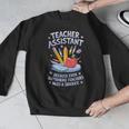Superhero Sidekick Teaching Teach School Teacher Assistant Men Graphic Sweatshirt, funny design