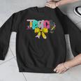Teach Coquette Bow Teacher Back To School Happy First Day Men Graphic Sweatshirt, funny design Teach Coquette Bow Teacher Back To School Happy First Day Men Graphic Sweatshirt, funny design