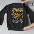 I Teach The Cutest Bees In The Beehive Teacher Men Graphic Sweatshirt, funny design I Teach The Cutest Bees In The Beehive Teacher Men Graphic Sweatshirt, funny design