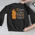 I Teach The Cutest Pumpkins Halloween Shirt For Teachers Men Graphic Sweatshirt, funny design