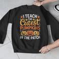 I Teach The Cutest Pumpkins Tshirt Halloween Teacher Men Graphic Sweatshirt, funny design I Teach The Cutest Pumpkins Tshirt Halloween Teacher Men Graphic Sweatshirt, funny design