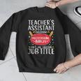 Teacher Assistant Teaching School Ninja Appreciation Men Graphic Sweatshirt, funny design Teacher Assistant Teaching School Ninja Appreciation Men Graphic Sweatshirt, funny design