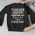 Teacher Besties Matching Teacher Besties Men Graphic Sweatshirt, funny design