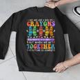 Teacher We Are Like A Box Of Crayons Back To School Men Women Kids Men Graphic Sweatshirt, funny design Teacher We Are Like A Box Of Crayons Back To School Men Women Kids Men Graphic Sweatshirt, funny design