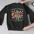Teacher Christmas Rockin' Around The Classroom Men Women Kids Men Graphic Sweatshirt, funny design
