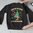 Teacher Christmas Shirts Pajama Matching Rockin' Around The Classroom -Adult Short Sleeve Small Modern Festive Christmas Teacher Xmas Vibes T-Shirt Men Graphic Sweatshirt, funny design