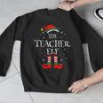 The Teacher Elf Christmas Family Matching Group Xmas Men Graphic Sweatshirt, funny design The Teacher Elf Christmas Family Matching Group Xmas Men Graphic Sweatshirt, funny design