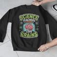 Teacher Halloween Costume Science Teachers Love Brains Men Graphic Sweatshirt, Science Teacher Gifts, funny design Teacher Halloween Costume Science Teachers Love Brains Men Graphic Sweatshirt, Science Teacher Gifts, funny design