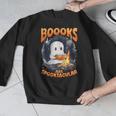 Teacher Halloween Ghost Reading Book Animal Boooks Are Men Graphic Sweatshirt, funny design Teacher Halloween Ghost Reading Book Animal Boooks Are Men Graphic Sweatshirt, funny design