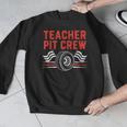 Teacher Pit Crew Race Car Driver Costume Men Women Kids Men Graphic Sweatshirt, funny design