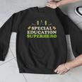 Teacher Superhero Student Educator Special Education Men Graphic Sweatshirt, funny design Teacher Superhero Student Educator Special Education Men Graphic Sweatshirt, funny design