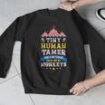 Teacher Tiny Human Tamer This My Circus These Are My Monkeys Men Graphic Sweatshirt, funny design Teacher Tiny Human Tamer This My Circus These Are My Monkeys Men Graphic Sweatshirt, funny design