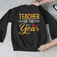 Teacher Of The Year Men Women Teachers Men Graphic Sweatshirt, funny design