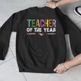 Teacher Of The Year Party Teacher Appreciation Men Graphic Sweatshirt, funny design Teacher Of The Year Party Teacher Appreciation Men Graphic Sweatshirt, funny design