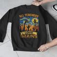 All Teachers Love Brains Shirt Teacher Halloween Tee Men Graphic Sweatshirt, funny design All Teachers Love Brains Shirt Teacher Halloween Tee Men Graphic Sweatshirt, funny design