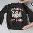 Teaching My Boos Teacher Cute Ghost Teacher Halloween Men Graphic Sweatshirt, funny design Teaching My Boos Teacher Cute Ghost Teacher Halloween Men Graphic Sweatshirt, funny design