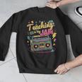 Teaching Is My Jam Groovy Retro Teacher Back To School Men Graphic Sweatshirt, Groovy Teacher Gifts, funny design Teaching Is My Jam Groovy Retro Teacher Back To School Men Graphic Sweatshirt, Groovy Teacher Gifts, funny design