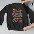 Teaching Kids About Jesus Is The Best Job Ever Bible Teacher Men Graphic Sweatshirt, funny design Teaching Kids About Jesus Is The Best Job Ever Bible Teacher Men Graphic Sweatshirt, funny design
