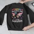 Teaching Multilingual Minds Learners English ESL Teacher Men Graphic Sweatshirt, Esl Teacher Gifts, English Teacher Gifts, funny design Teaching Multilingual Minds Learners English ESL Teacher Men Graphic Sweatshirt, Esl Teacher Gifts, English Teacher Gifts, funny design