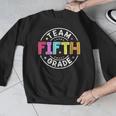 Team Fifth Grade Teacher Back To School 5th Grade Squad Kids Men Graphic Sweatshirt, funny design Team Fifth Grade Teacher Back To School 5th Grade Squad Kids Men Graphic Sweatshirt, funny design