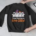 Team Preschool Boo Crew Halloween Teacher Student Costume Men Graphic Sweatshirt, funny design