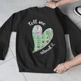 Tell Me About It Speech Pathology Aac Sped Teacher Men Graphic Sweatshirt, funny design