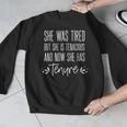 Tenured Professor Women Teacher Tired Tenacious And Tenure Men Graphic Sweatshirt, funny design Tenured Professor Women Teacher Tired Tenacious And Tenure Men Graphic Sweatshirt, funny design