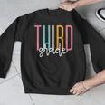 Third Grade Girls Boys Teacher Team 3rd Grade Squad Men Graphic Sweatshirt, funny design
