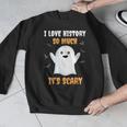 History Teacher Halloween History Class School For Men Women Kids Men Graphic Sweatshirt, History Teacher Gifts, funny design
