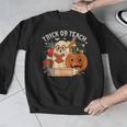 Trick Or Teach Retro Halloween Teacher Women Men Costume Men Graphic Sweatshirt, funny design