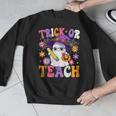 Trick Or Teach Teacher Ghost Teaching Fun Halloween Teacher Men Graphic Sweatshirt, funny design Trick Or Teach Teacher Ghost Teaching Fun Halloween Teacher Men Graphic Sweatshirt, funny design