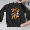 Trick Or Tray Halloween Cafeteria Teacher School Men Graphic Sweatshirt, funny design Trick Or Tray Halloween Cafeteria Teacher School Men Graphic Sweatshirt, funny design