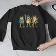 Trio Cute Frogs Welcome Back To School Teachers Girls Boys Men Graphic Sweatshirt, funny design Trio Cute Frogs Welcome Back To School Teachers Girls Boys Men Graphic Sweatshirt, funny design