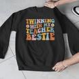 Twinning With My Teacher Bestie Twin Day Matching For Men Women Kids Men Graphic Sweatshirt, funny design