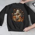 Vintage Ghost Book Reading Pumpkin Gothic Halloween Teachers Men Women Kids Men Graphic Sweatshirt, funny design Vintage Ghost Book Reading Pumpkin Gothic Halloween Teachers Men Women Kids Men Graphic Sweatshirt, funny design