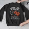 Violin Player Costume For Men Women Violin Teacher Violinist Men Graphic Sweatshirt, funny design Violin Player Costume For Men Women Violin Teacher Violinist Men Graphic Sweatshirt, funny design