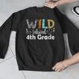Wild About 4th Grade First Day Of School Teacher Student Men Graphic Sweatshirt, First Grade Teacher Gifts, 4th Grade Teacher Gifts, funny design Wild About 4th Grade First Day Of School Teacher Student Men Graphic Sweatshirt, First Grade Teacher Gifts, 4th Grade Teacher Gifts, funny design