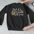 Wild About Teaching School Crew 4th Grade Teacher Squad Men Graphic Sweatshirt, 4th Grade Teacher Gifts, funny design