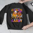 Will Trade Students For Candy Teacher Halloween Men Graphic Sweatshirt, funny design Will Trade Students For Candy Teacher Halloween Men Graphic Sweatshirt, funny design