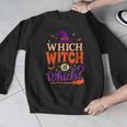 Which Witch Is Which Halloween For Women Men English Teacher Men Graphic Sweatshirt, English Teacher Gifts, funny design Which Witch Is Which Halloween For Women Men English Teacher Men Graphic Sweatshirt, English Teacher Gifts, funny design
