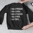 Woman Mom Teacher Wife TIRED T Shirt Cute Mom Teacher Shirts Men Graphic Sweatshirt, funny design Woman Mom Teacher Wife TIRED T Shirt Cute Mom Teacher Shirts Men Graphic Sweatshirt, funny design