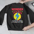 Wonder Teacher Costume Shirt Teacher Halloween Costume Men Women Men Graphic Sweatshirt, funny design