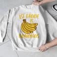 1st Grade Is Bananas Teacher Teaching Back To School Men Graphic Sweatshirt, funny design 1st Grade Is Bananas Teacher Teaching Back To School Men Graphic Sweatshirt, funny design
