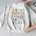 ABC Animals Alphabet Graphic Boys Girls Kindergarten Teacher Men Graphic Sweatshirt, funny design