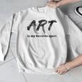 Art Teacher Men Graphic Sweatshirt, funny design