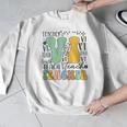 Braille Teacher Of The Visually Impaired Groovy VI Teacher Men Graphic Sweatshirt, Groovy Teacher Gifts, funny design Braille Teacher Of The Visually Impaired Groovy VI Teacher Men Graphic Sweatshirt, Groovy Teacher Gifts, funny design