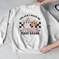 You Cant Scare Me I Teach First Grade Teacher Halloween Men Graphic Sweatshirt, First Grade Teacher Gifts, funny design