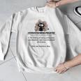 Cat Exhausted Teacher Exhausterwhelmulated Definition Men Graphic Sweatshirt, funny design Cat Exhausted Teacher Exhausterwhelmulated Definition Men Graphic Sweatshirt, funny design